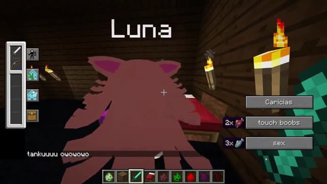 Gros cul Latina Minecraft Hentai Modded Jeu Filles Cowgirl Trio