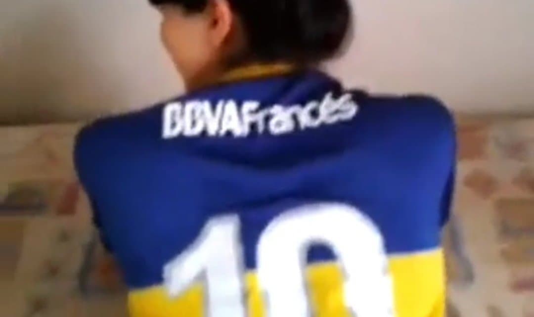 Anal to the Boca Juniors Girl
