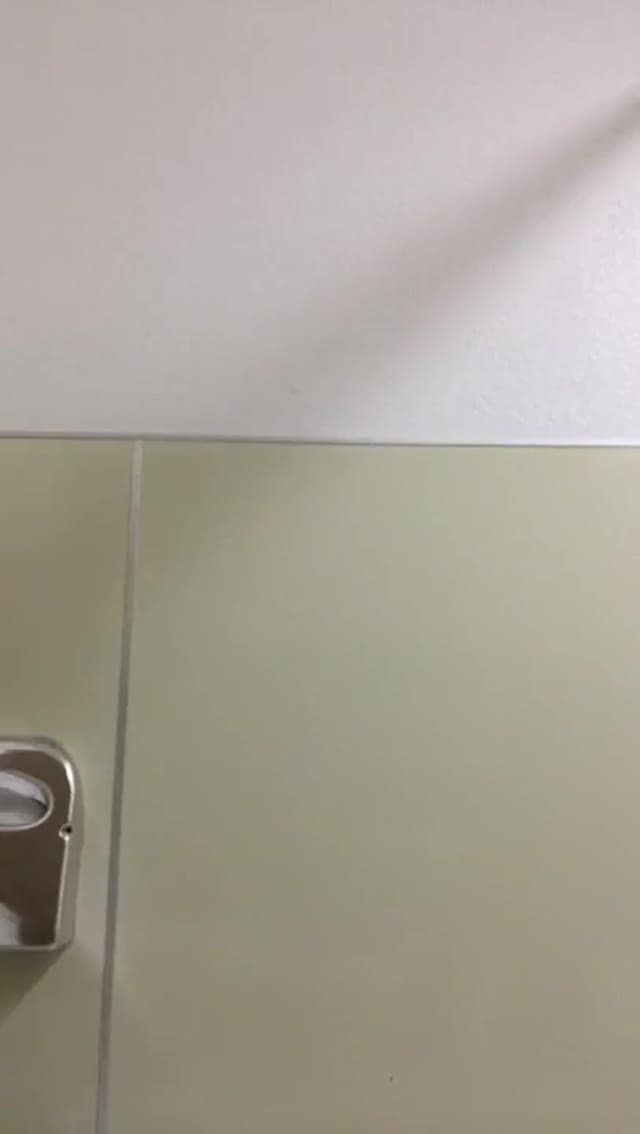 Pregnant librarian plays with her pussy in the public restroom